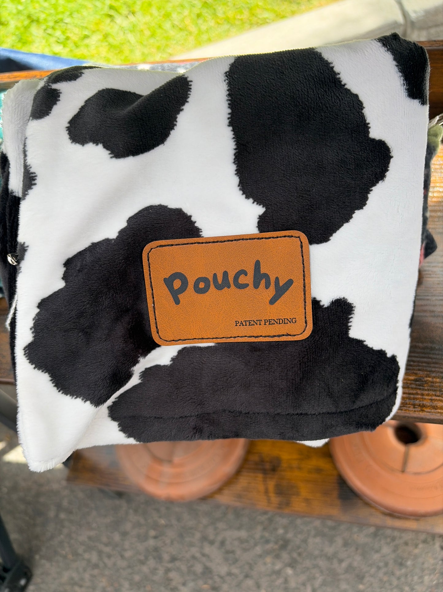 Imperfect cow print