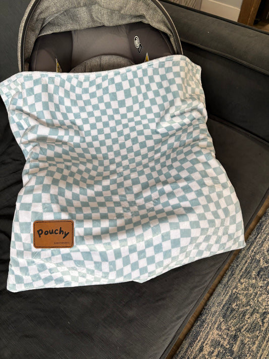 Blue checkered Cozy