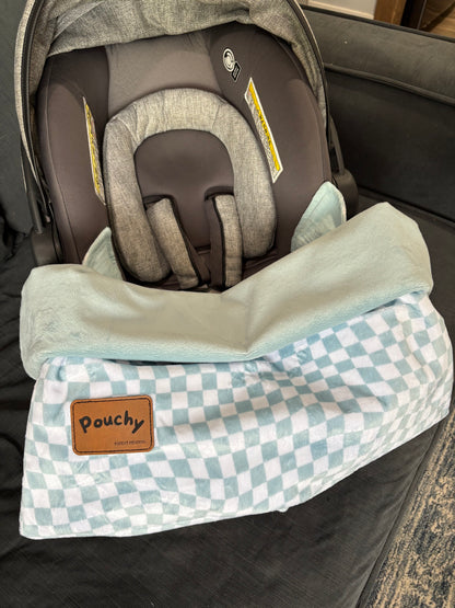 Blue checkered Cozy