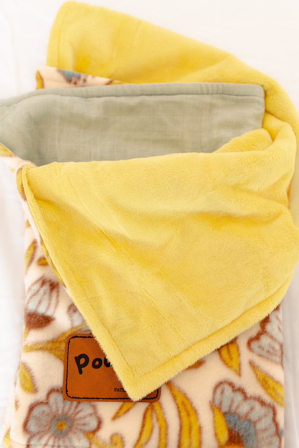 Imperfect Yellow Flowers Cozy
