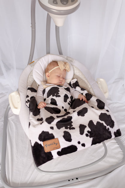 Cow Print Pouchy