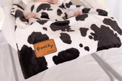 Cow Print Pouchy