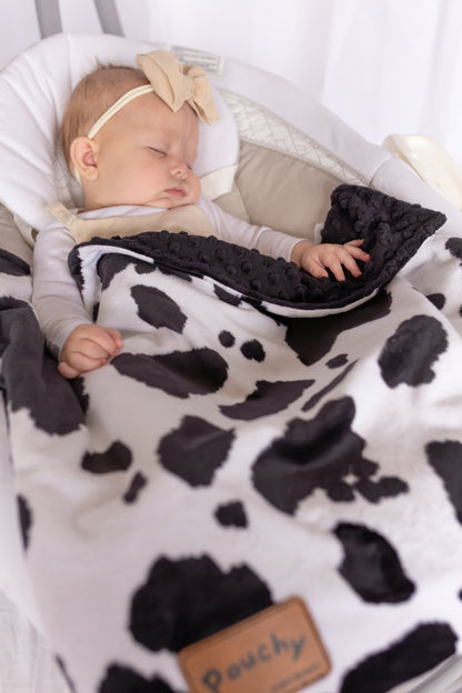 Cow Print Pouchy