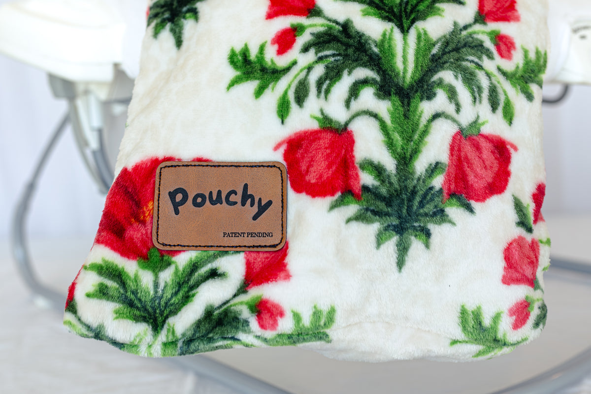 Imperfect Red Botanica Pouchy