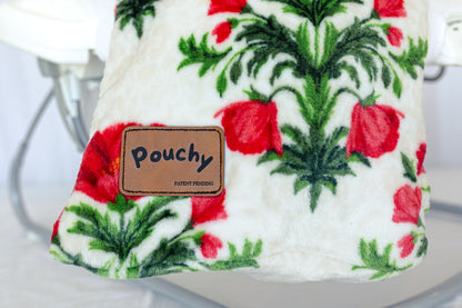 Imperfect Red Botanica Pouchy