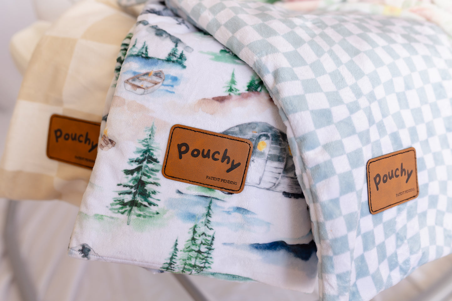 Checkered cozy Pouchy