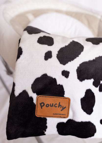 Cow Print Pouchy