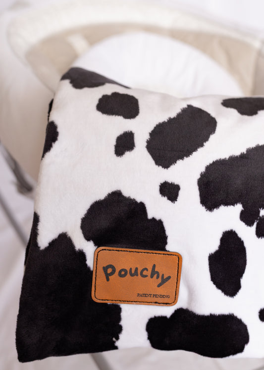 Cow Print Pouchy