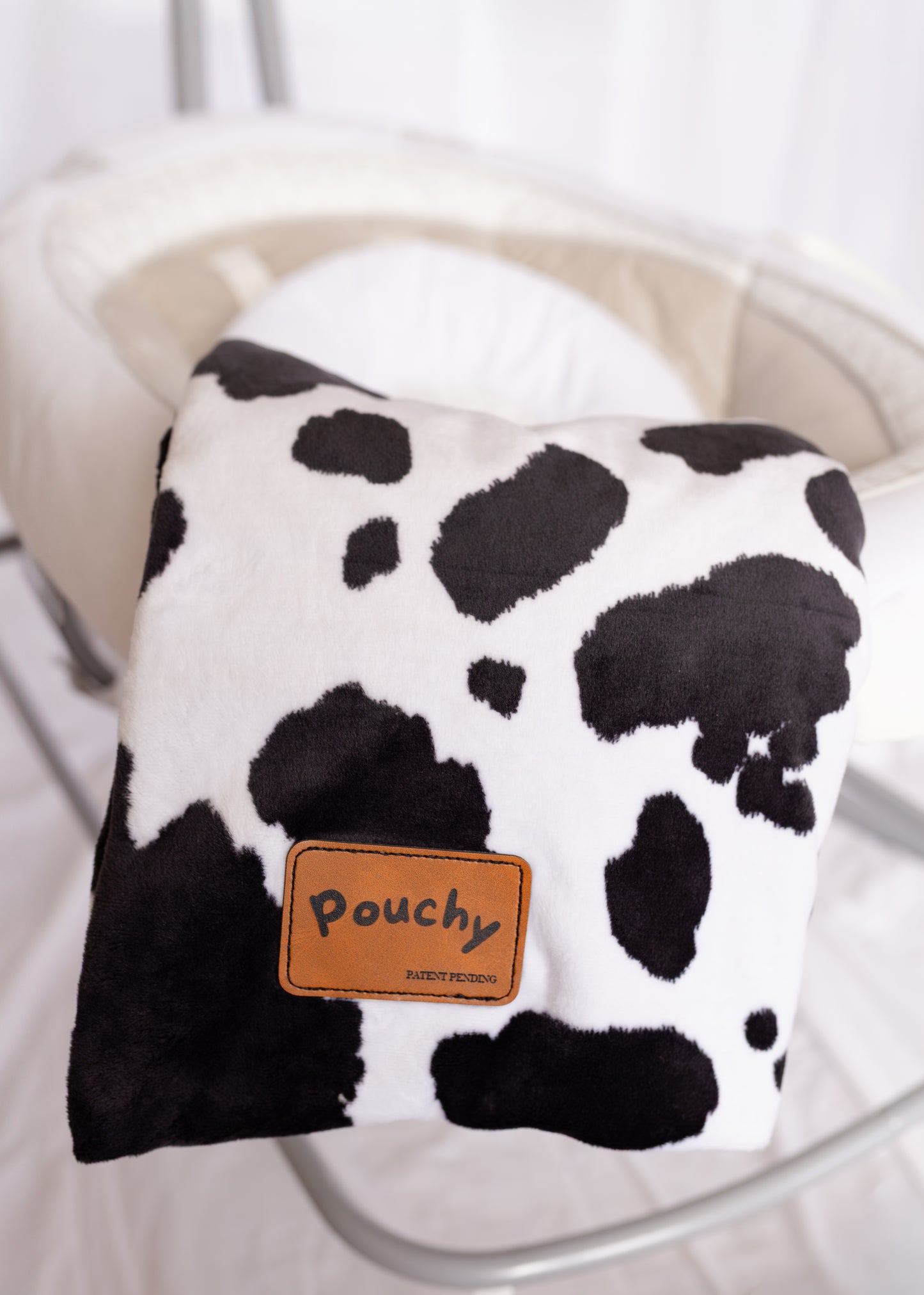 Cow Print Pouchy