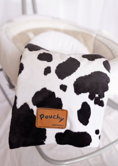 Cow Print Pouchy